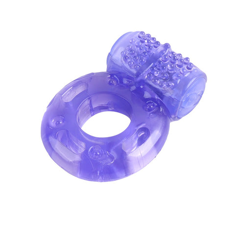 Rev Rings Single Speed Vibrating Cock Ring (Purple) – Couples Vibrating Cock Ring > Cock Ring > Vibrating