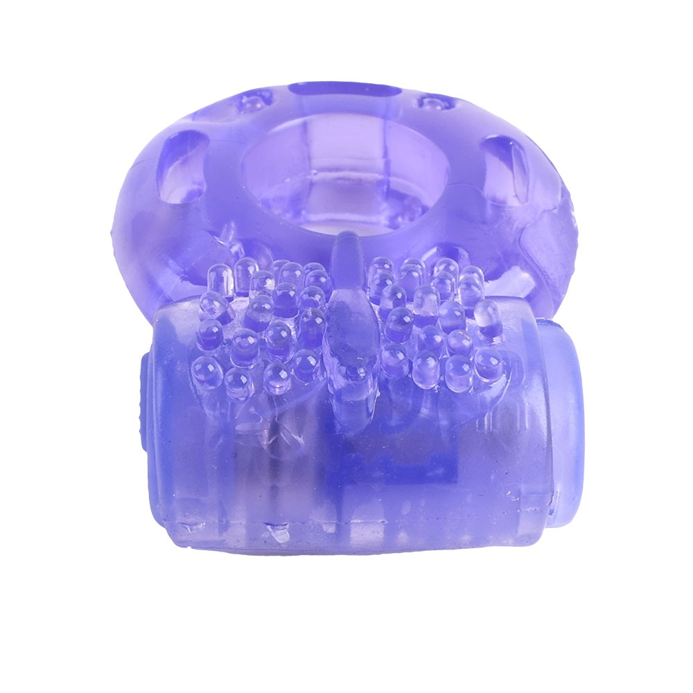 Rev Rings Single Speed Vibrating Cock Ring (Purple) – Couples Vibrating Cock Ring > Cock Ring > Vibrating