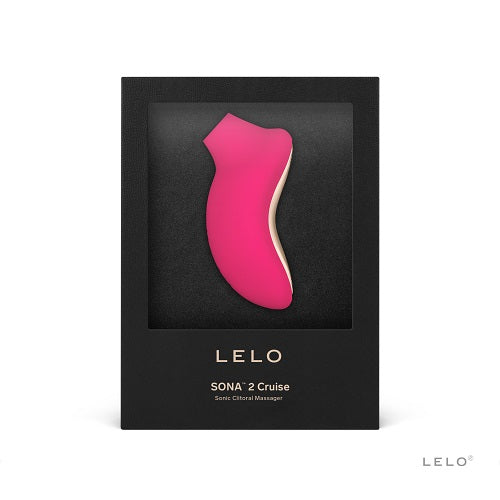 Lelo Sona Cruise 2 Cerise Clitoral Vibrator Air Pulsation