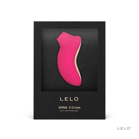 Lelo Sona Cruise 2 Cerise Clitoral Vibrator Air Pulsation