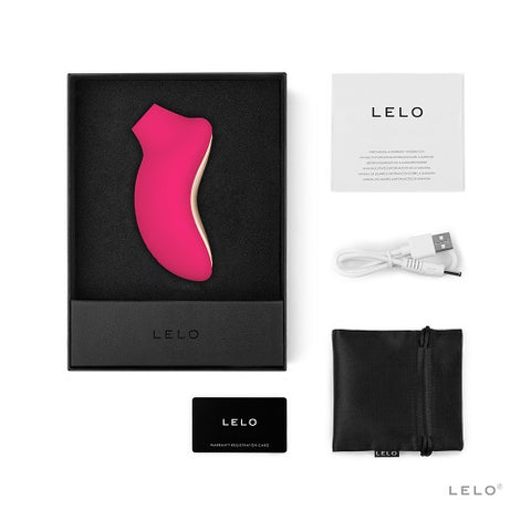 Lelo Sona Cruise 2 Cerise Clitoral Vibrator Air Pulsation