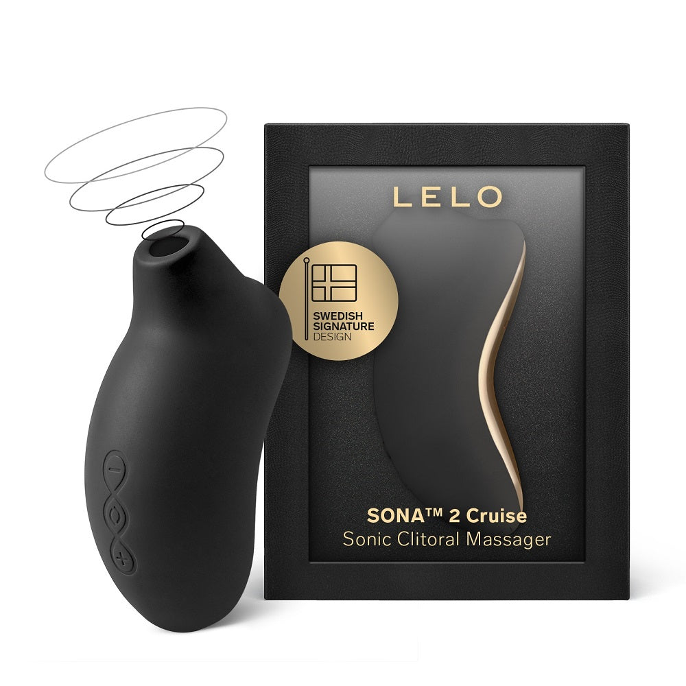 Lelo Sona 2 Cruise (Black) – Waterproof Clitoral Massager with Cruise Control Default Title > Sex Toys For Ladies > Clitoral Vibrators and Stimulators