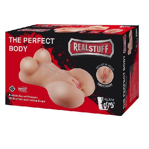 The Perfect Body Mega Masturbator 50 x 28 cm – Life Size Lifelike Masturbator Assturbators
