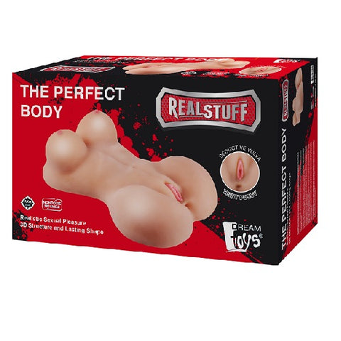 The Perfect Body Mega Masturbator 50 x 28 cm – Life Size Lifelike Masturbator Assturbators