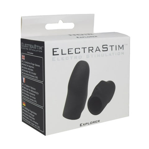 Electrastim Noir Explorer (Silicone) – Electro-Stimulation Finger Sleeves E-STIM TOYS