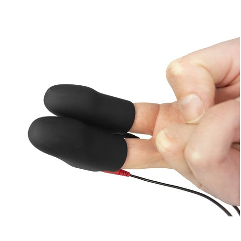 Electrastim Noir Explorer (Silicone) – Electro-Stimulation Finger Sleeves E-STIM TOYS