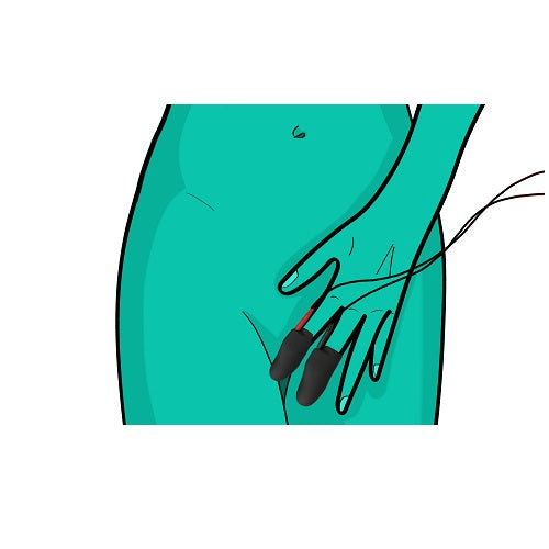 Electrastim Noir Explorer (Silicone) – Electro-Stimulation Finger Sleeves E-STIM TOYS