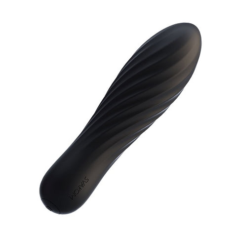Svakom Tulip (Black) – Rechargeable Waterproof Bullet Vibrator with 10 Vibration Modes > Vibrators > Mini Vibrators