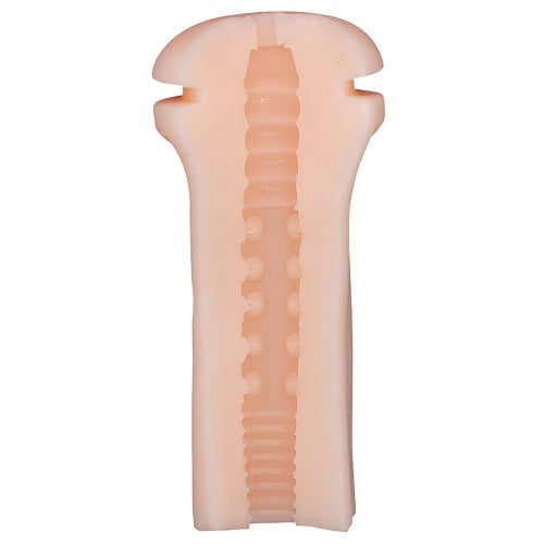 The Girl Next Door Bella (Skin Tone) – Real-Feel Male Masturbator Vagina with Suction Cup Strokers - Manual