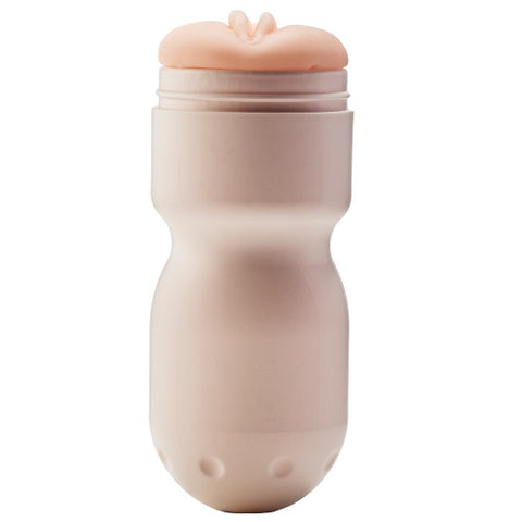 The Girl Next Door Bella (Skin Tone) – Real-Feel Male Masturbator Vagina with Suction Cup Strokers - Manual