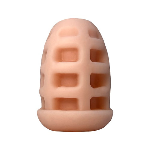Alive Mini Shot Masturbator Mouth Realistic Oral Experience Compact White Strokers - Manual