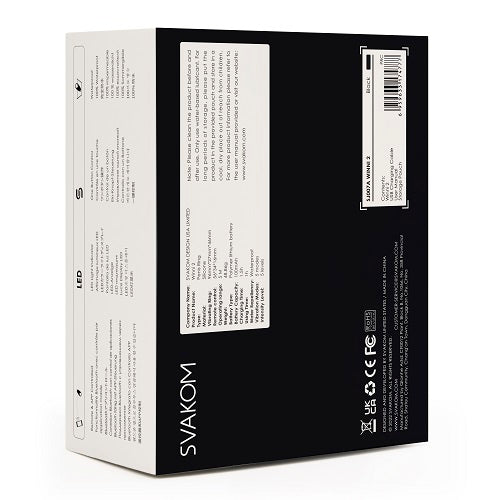 Svakom Winni 2 (Black) – Remote-Controlled Couples Cock Ring with Clitoral Stimulator > Sex Toys > Remote Control Toys