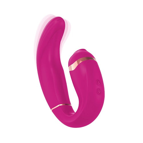Adrien Lastic My G Clitoral Stimulator Pink with Dual Motors and Suction Technology STIMULATORS