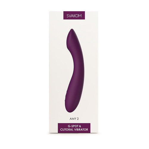 Svakom Amy 2 – Waterproof G-Spot and Clitoral Vibrator > Sex Toys For Ladies > G-Spot Vibrators