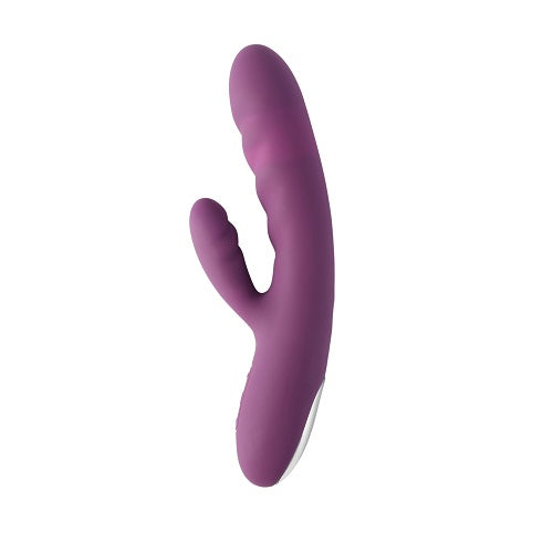 Svakom Avery (Black) – Waterproof Thrusting Vibrator with Clitoral Stimulator and Multiple Modes Default Title > Vibrators > Ladies > Rabbit Multi