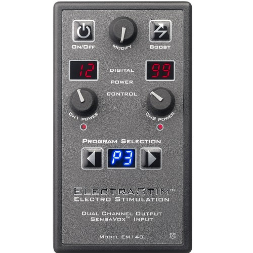 ElectraStim SensaVox – Advanced Dual-Channel Electro Sex Stimulator E-STIM TOYS
