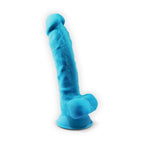 Silexd Model 1 Realistic Dual Density Silicone Dildo with Suction Cup (7 to 10 Inch) 7 Inch Blue > Dildos > Realistic Dildos