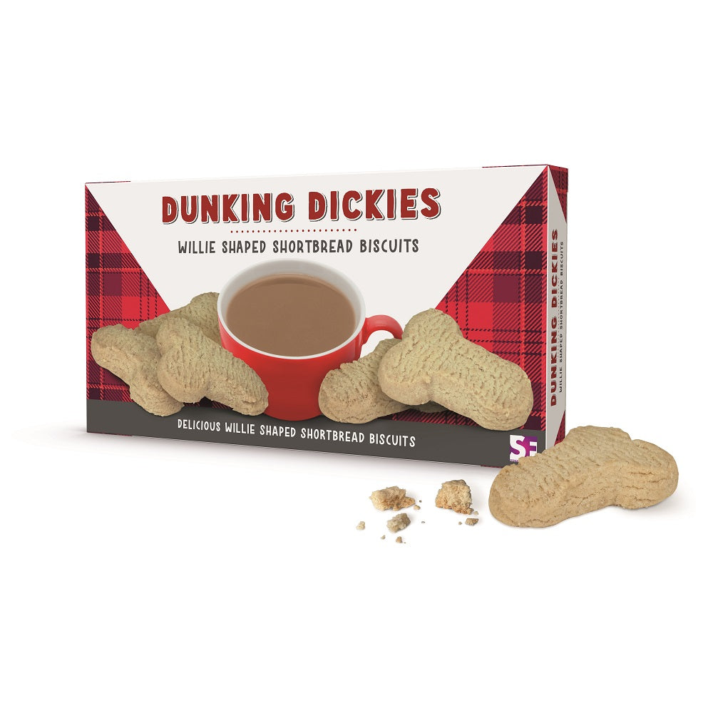 Dunking Dickies Willie Shaped Shortbread Biscuits – Traditional British Biscuits Default Title > Novelties > Candy & Edible Items Main image