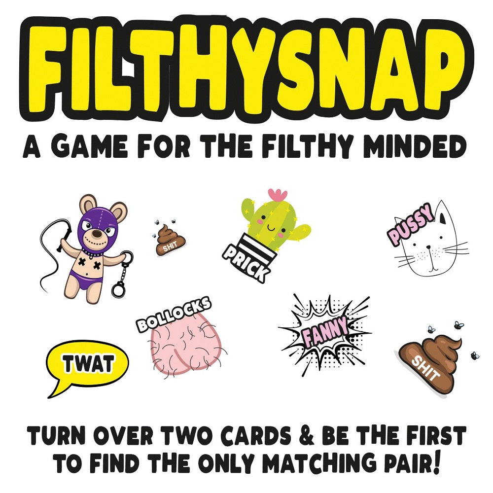Filthy Snap Game – Party Card Game Card Games