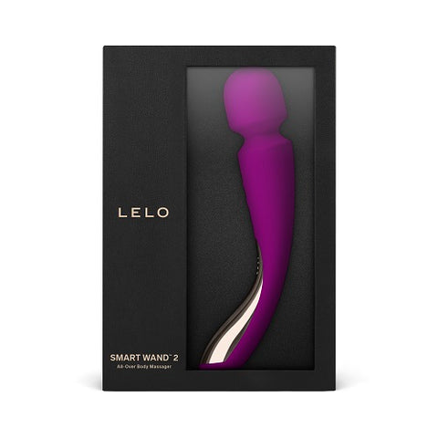 Lelo Smart Wand 2 Med Deep Rose Electric Massager