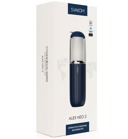 Svakom Alex Neo 2 – Interactive App-Controlled Thrusting Male Masturbator > Sex Toys > Remote Control Toys