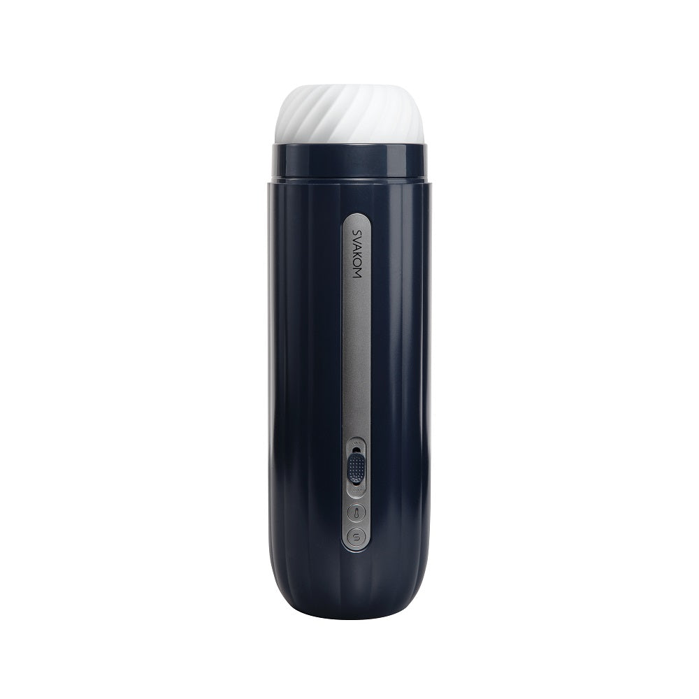 Svakom Hannes Neo (Black) – App-Enabled Heated Vibrating Male Masturbator with Auto-Thrusting Modes Default Title > Sex Toys For Men > Masturbators Premium Main image