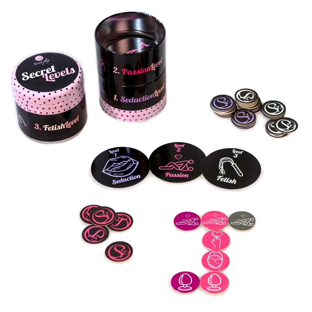 Secret Play Secret Levels (3 Intensity Levels) – Combination Kink Game > Novelties > Games
