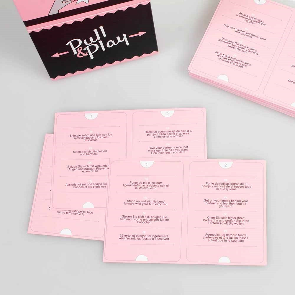 Pull and Play Game – Couples Challenge Game Card Games