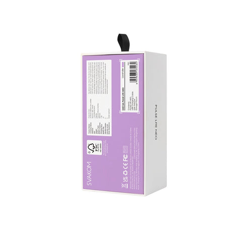 Svakom Pulse Lite Neo (Purple) – Interactive App-Controlled Suction Stimulator with Pulse Technology Remote Control