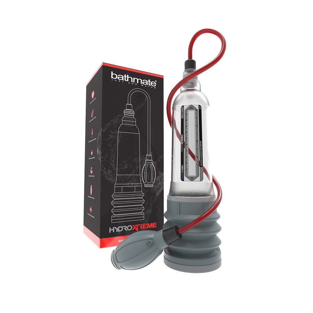 Bathmate Hydroxtreme 9 (Clear) – Powerful Penis Pump - 7 - 9 Inch Clear > Pumps > Penis Pumps Main image
