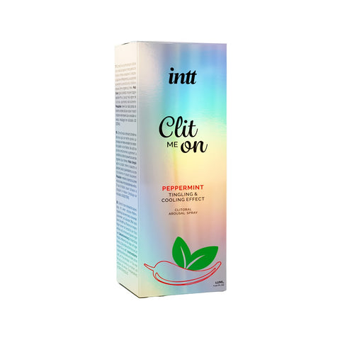 Intt Clit Me On (Peppermint) Cooling Clitoral Spray Enhancers Female