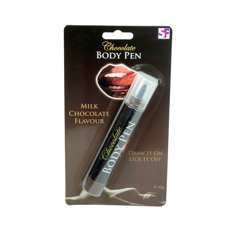 Milk Chocolate Flavored Edible Treat Pen for Adult Intimacy Default Title Edible