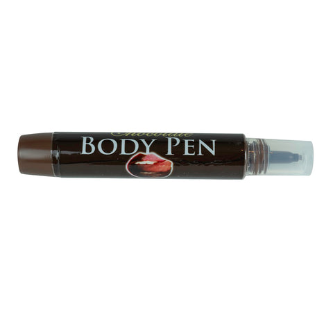 Milk Chocolate Flavored Edible Treat Pen for Adult Intimacy Edible