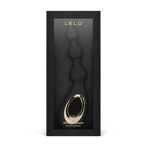 Lelo Soraya Anal Beads Massager Black Anal Beads