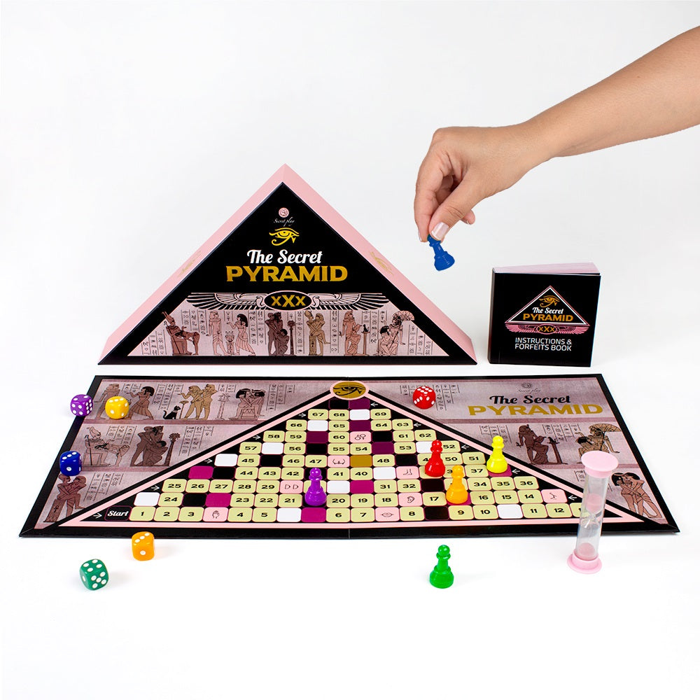 The Secret Pyramid Adult Board Game – Strategy and Adventure for 2 to 6 Players > Novelties > Board Games