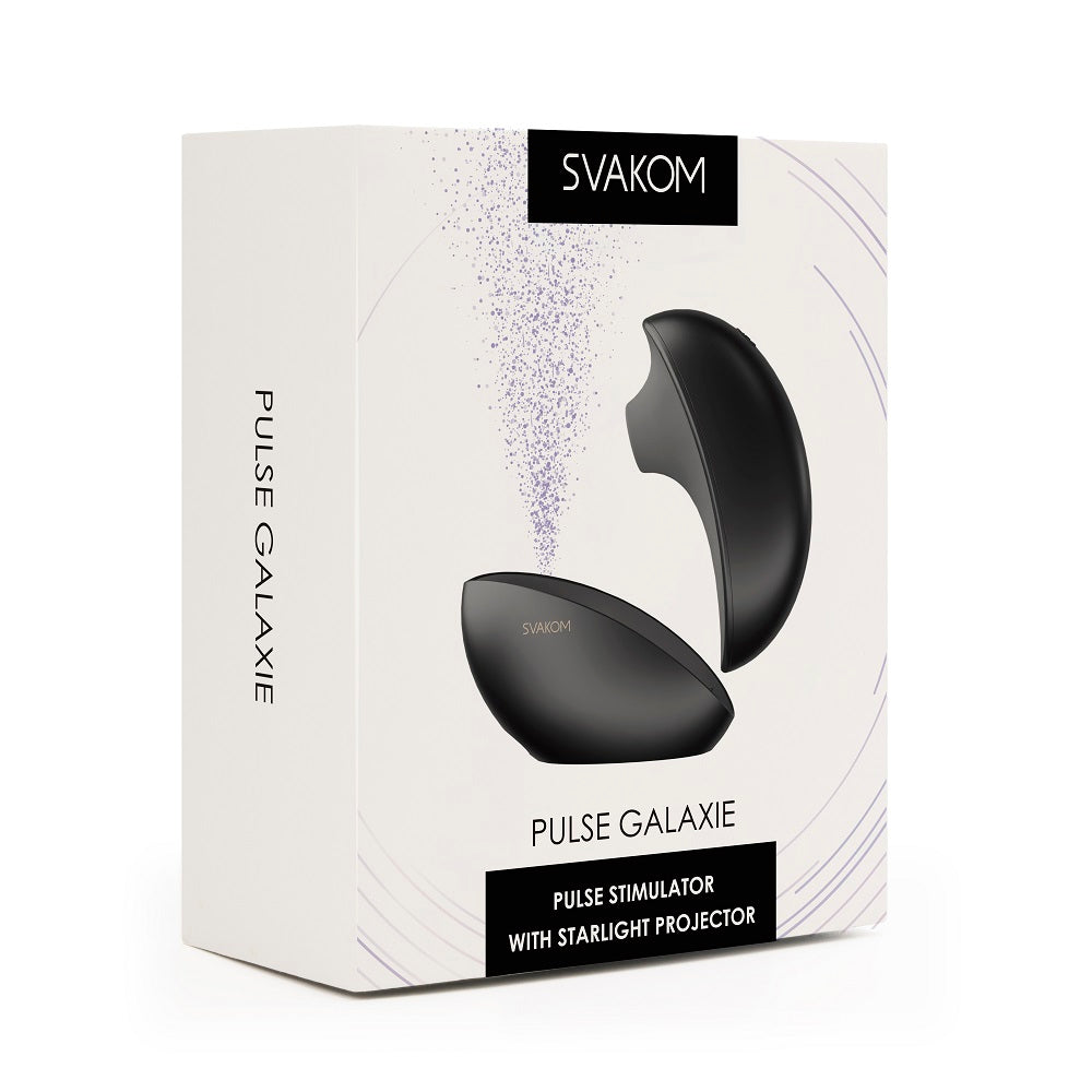 Svakom Galaxie (Midnight Black) – Remote-Controlled Suction Vibrator with Mood Projector > Sex Toys > Remote Control Toys