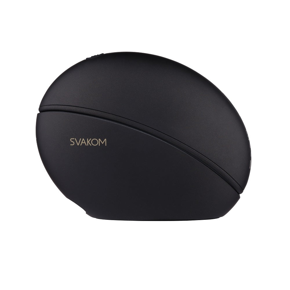 Svakom Galaxie (Midnight Black) – Remote-Controlled Suction Vibrator with Mood Projector Remote Control