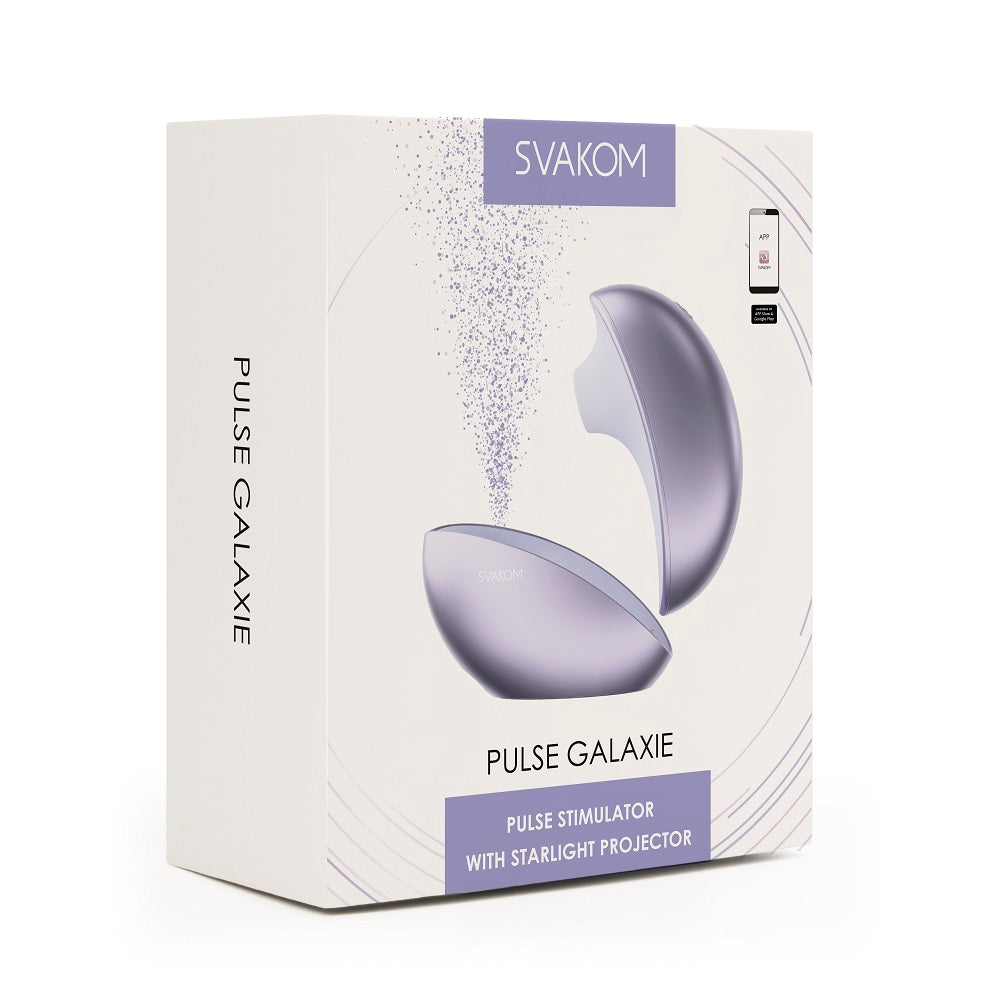 Svakom Pulse Clitoral Stimulator Galaxie – App-Controlled Silicone Clitoral Stimulator > Sex Toys For Ladies > Air Pulsation