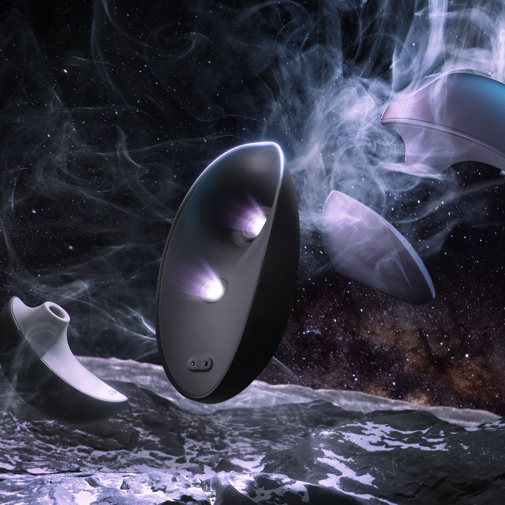 Svakom Galaxie (Midnight Black) – Remote-Controlled Suction Vibrator with Mood Projector > Sex Toys > Remote Control Toys