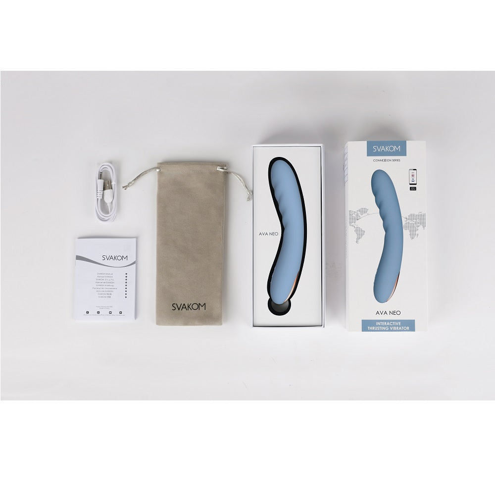 Svakom Ava Neo Interactive Thrusting Vibrator > Vibrators > Standard Vibrators