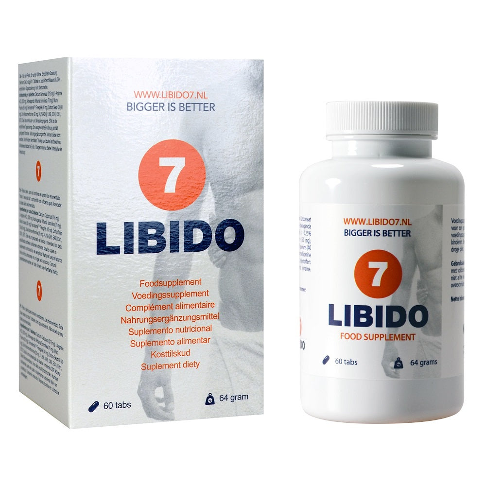 Libido7 Penis Enlargement Tablets (60 Pack) – Natural Enhancement Supplement Default Title > Essentials > Mens Enhancers