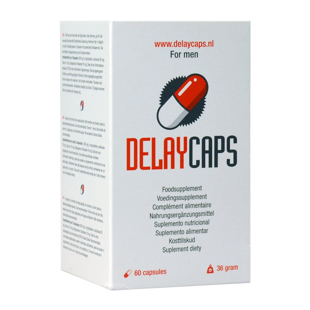 Delaycaps Performance Enhancement Pills (60 Pack) – Natural Male Enhancement Supplement Default Title > Essentials > Mens Enhancers
