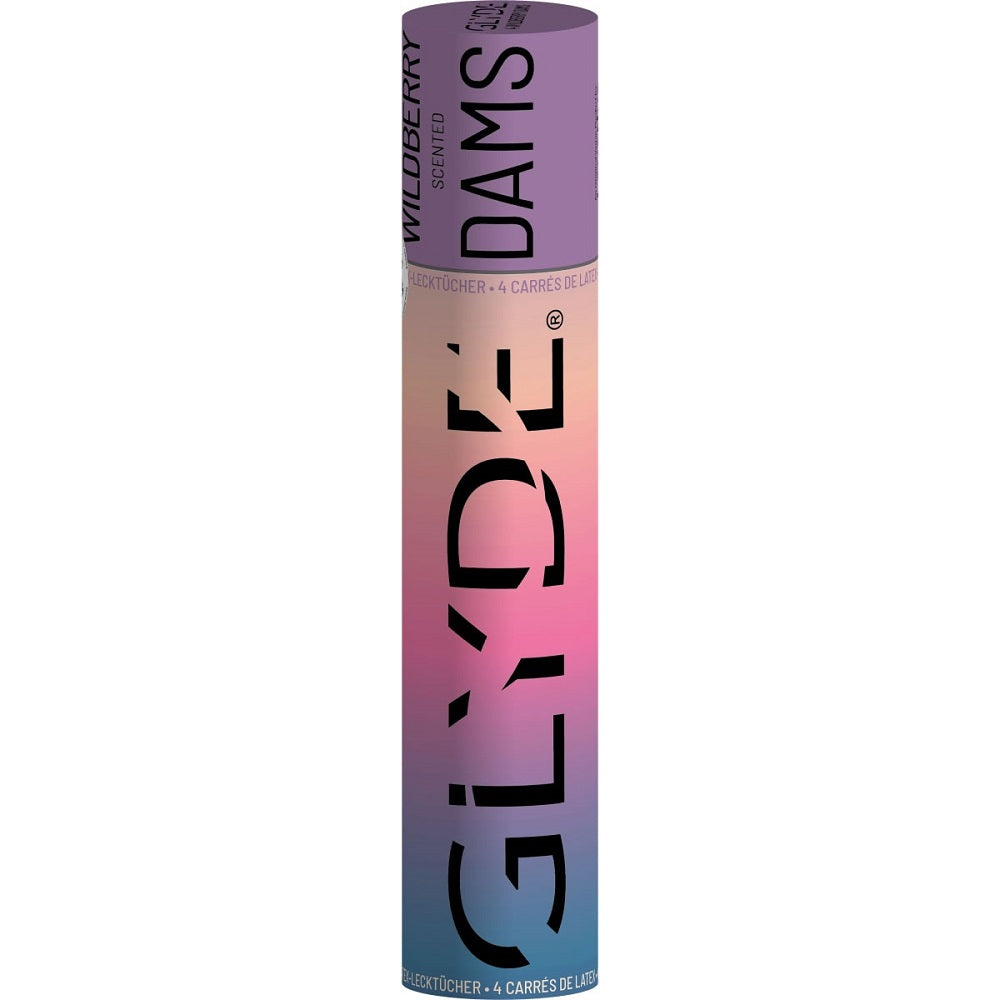 Sheer Glyde Vegan Dams Wildberry Flavour 4 Pack – Barrier Latex Sheets Default Title > Essentials > Condoms