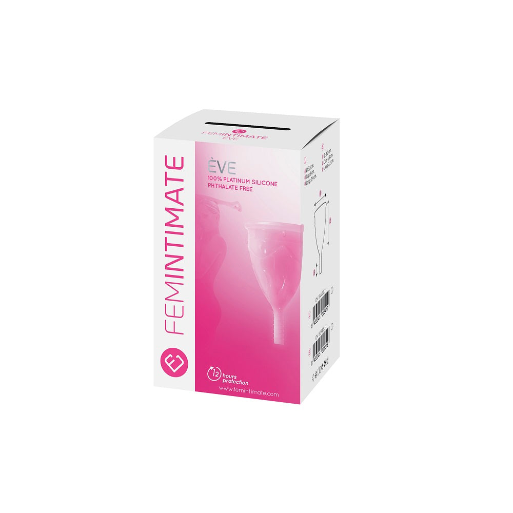 Femintimate Eve Menstrual Cup Large – Platinum Silicone Menstrual Cup > Essentials > Menstrual Products