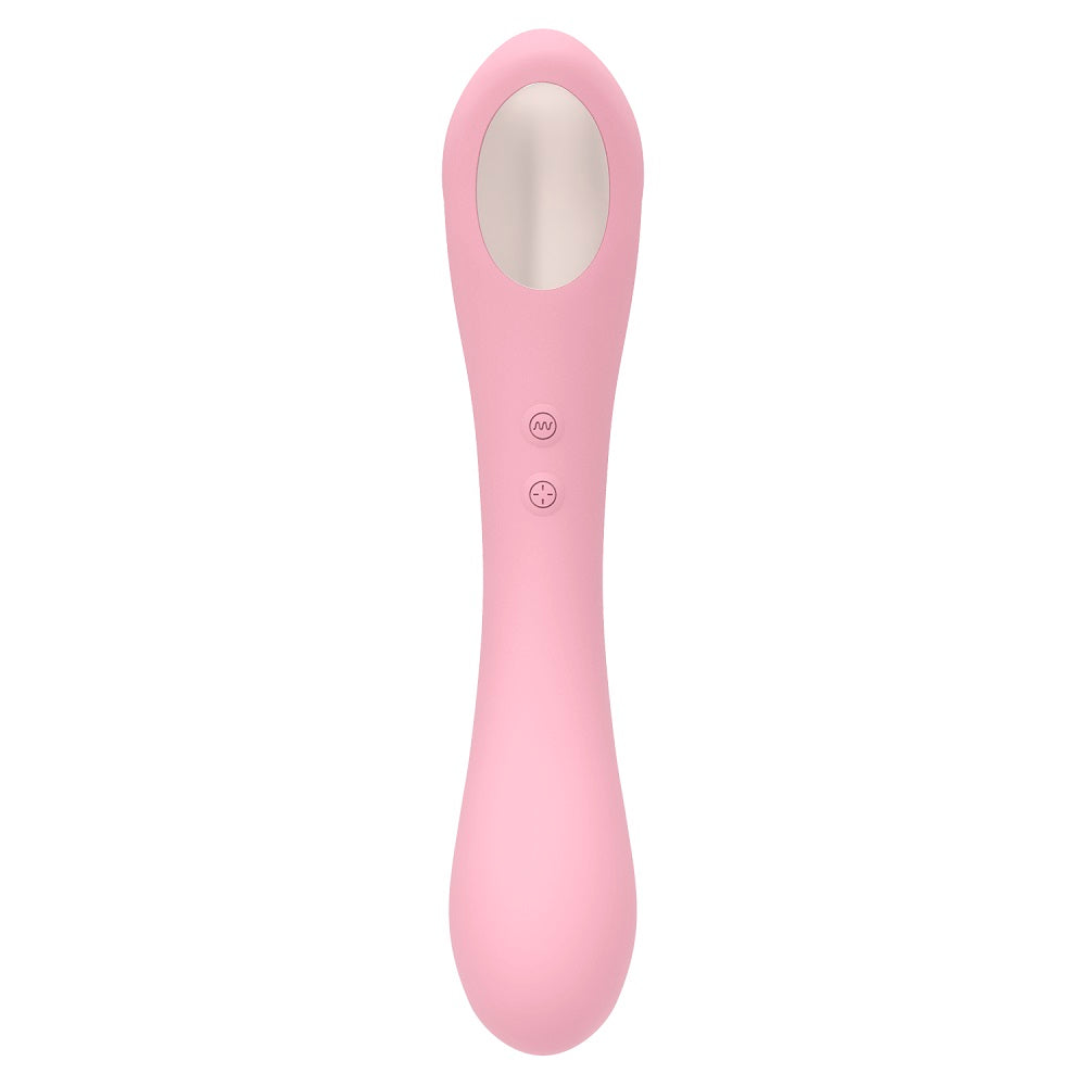 Femintimate Daisy Clitoral Massager Pink Ergonomic Silicone Waterproof Air Pulsation