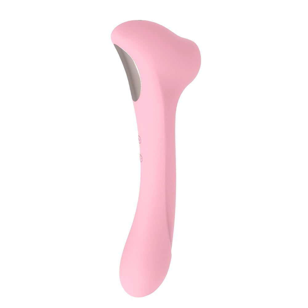 Femintimate Daisy Clitoral Massager Pink Ergonomic Silicone Waterproof Air Pulsation