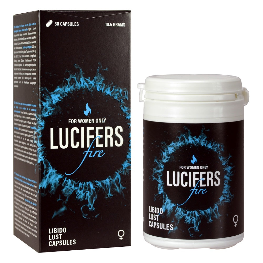 Lucifers Fire Libido Lust Capsules – Natural Botanical Female Libido Supplement 30-Day Supply Default Title > Essentials > Womens Enhancers