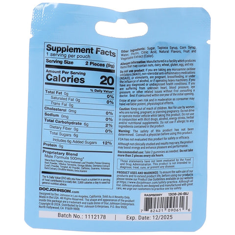 Spanish Fly Male Sex Gummies (2 Pack) – All-Natural Male Enhancement Gummies > Essentials > Mens Enhancers