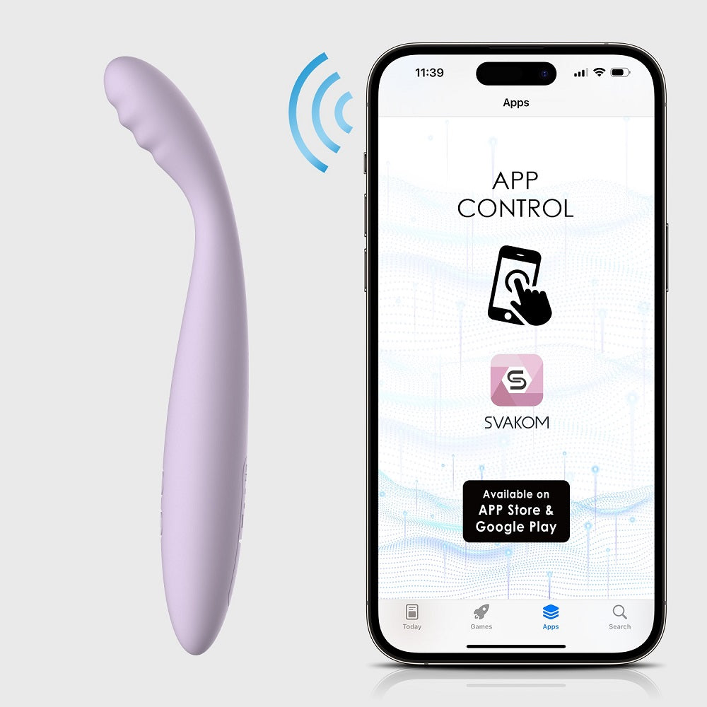 Svakom Cici 2 (Black) – Luxury Slim Flexible Head Clitoral Vibrator Default Title > Sex Toys > Remote Control Toys
