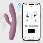 Svakom Trysta Neo (Black) – Interactive Rolling G-Spot Rabbit Vibrator with App Control and Customizable Modes > Sex Toys For Ladies > G-Spot Vibrators